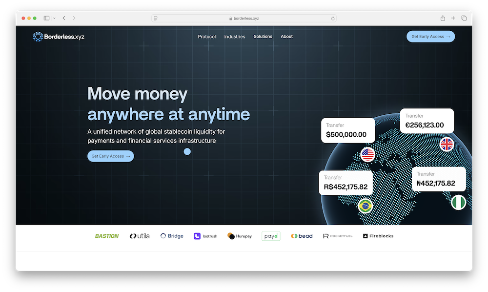 Blockchain firm Borderless.xyz streamlines global payments with innovative financial infrastructure