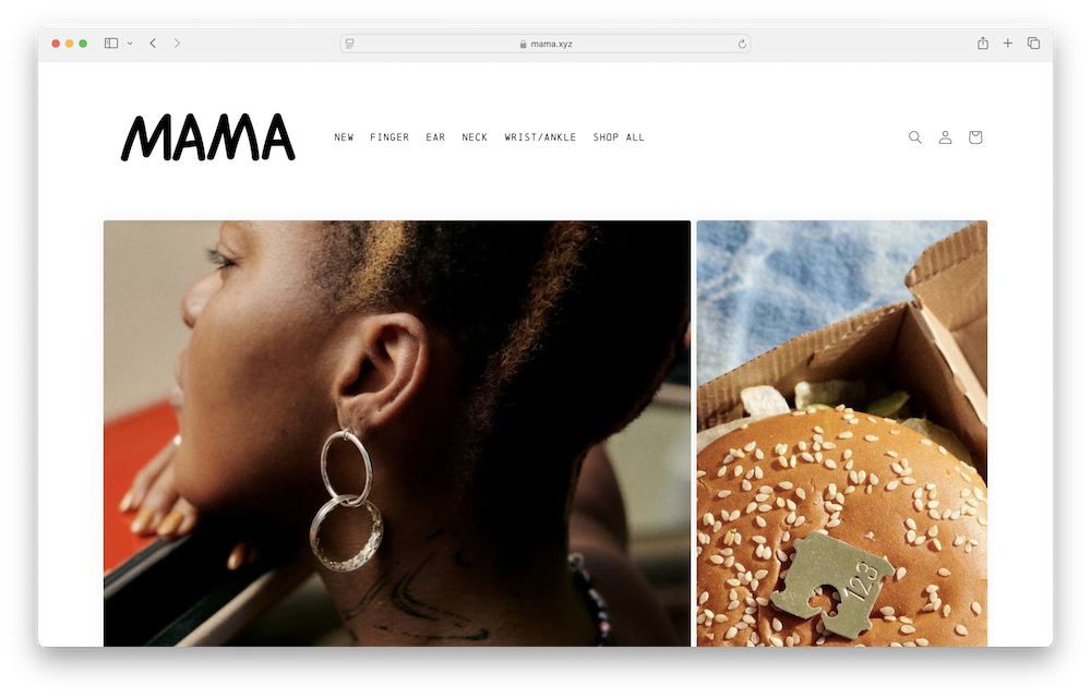 Brooklyn-based MAMA.xyz creates handmade jewelry with recycled materials and everyday inspiration