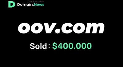 OOV.com sold for $400,000!