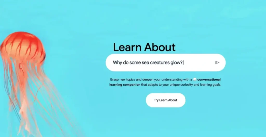 Learn About AI” to Educate Users on Generative AI in Search