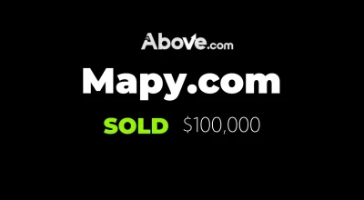 Domain Mapy.com Sold for $100,000: Potential Uses and Opportunities