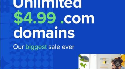 Name.com Domains Limited Time Sale: .COM for only $4.99