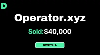 Queen of .xyz Domains Strikes Again: Operator.xyz Sold for $40,000