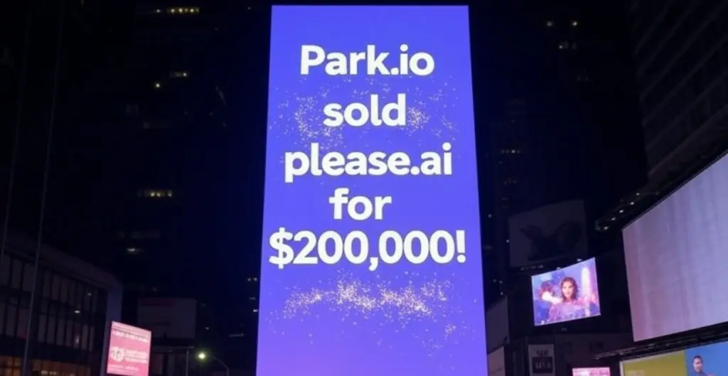 SteveWebb announced that please.ai was successfully sold on Park.io for 0,000.