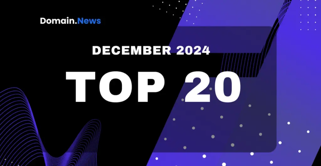 The top 20 domain name transactions in December 2024 are revealed: high-priced domain names worth nearly 400,000 US dollars top the list!