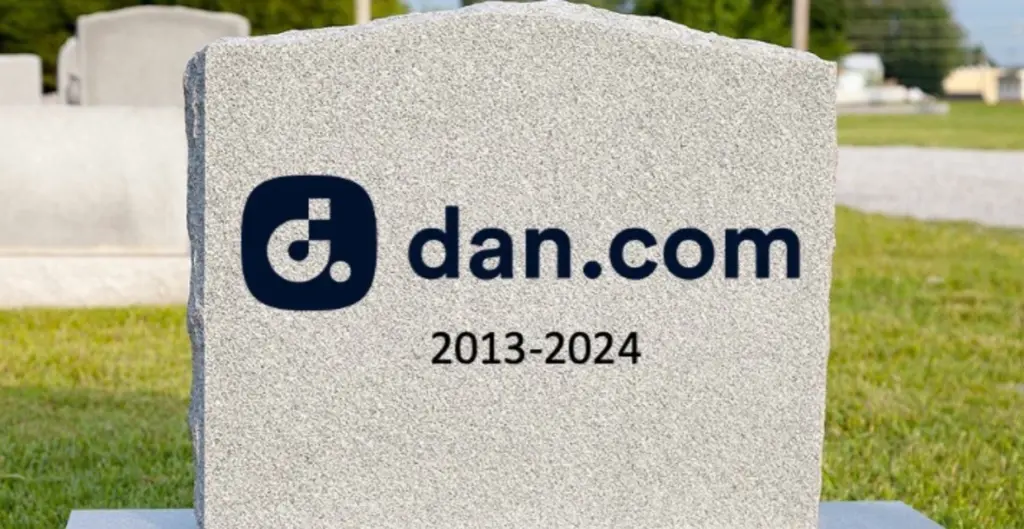 Dan.com Shuts Down: Domain Industry Faces New Challenges Amidst Market Changes