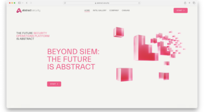 Cybersecurity platform Abstract.Security utilizes AI to enhance enterprise security analytics