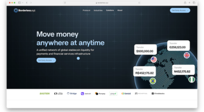 Blockchain firm Borderless.xyz streamlines global payments with innovative financial infrastructure