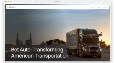 Autonomous trucking startup Bot.Auto, led by a CEO featured in Wired and Forbes, revolutionizes logistics with AI technology