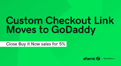 Custom Checkout Link Moves to GoDaddy URLs