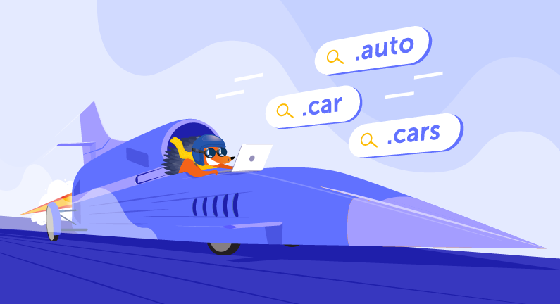 Drive automation with .auto, .car, and .cars domains