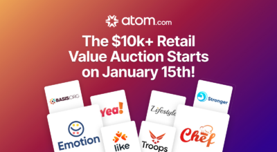 $10k+ Retail Value Auction Event Is Live!