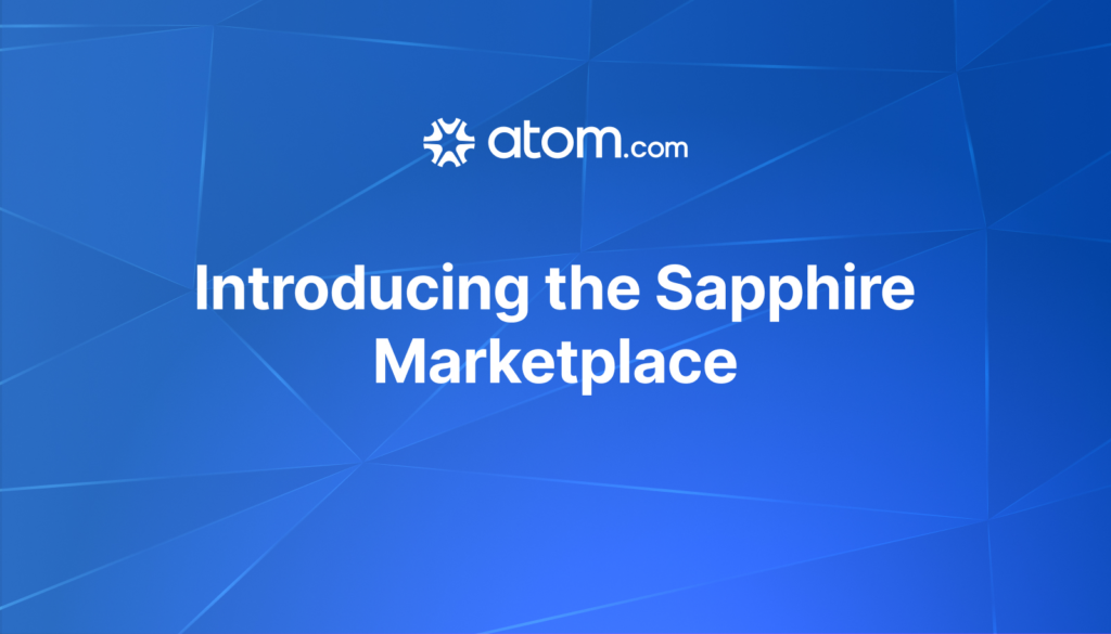 Introducing Sapphire Marketplace: A New Destination for The Best Non-.Com Domains