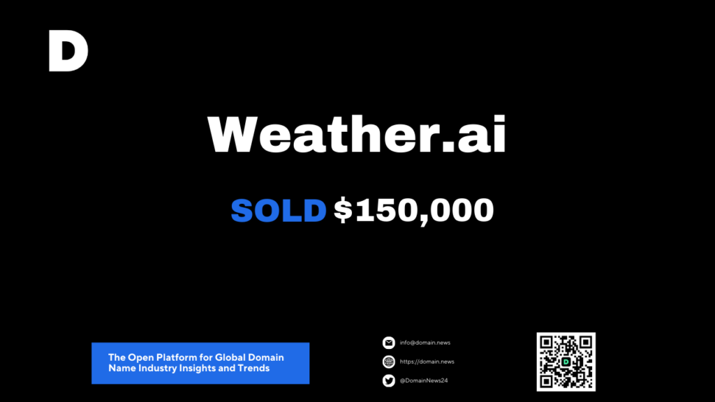 Weather.ai Sold for 0,000: James Booth Announces Sale via Lumis.com