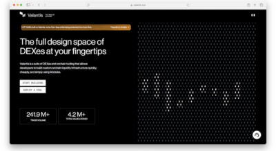 Modular DEX platform Valantis.xyz empowers developers with customizable exchange-building solutions