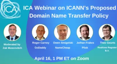 ICA to Host Public Webinar on Upcoming Domain Name Transfer Policy Changes