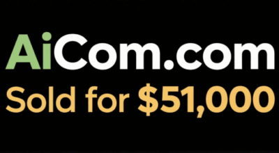 AiCom.com Sold for $51,000, Showing Continued Heat in the Artificial Intelligence Sector