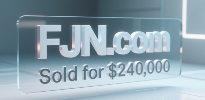 FJN.com Sold for 0,000, Highlighting Its Scarcity and Value Through Multiple Industries