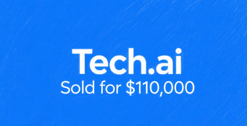 Tech.ai Sold for 0,000, Heightening Investment in AI Domain Names