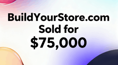 BuildYourStore.com Sold for $75,000; AI Website Building Platform Strengthens Brand Portfolio