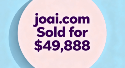 joai.com Sold for $49,888 Through Spaceship.com