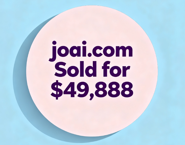 joai.com Sold for ,888 Through Spaceship.com