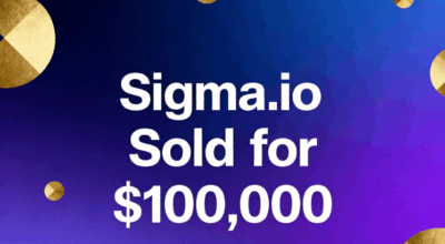sigma.io Sold for $100,000 on the Afternic platform