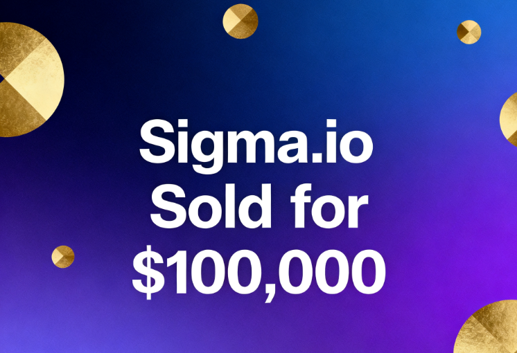 sigma.io Sold for 0,000 on the Afternic platform