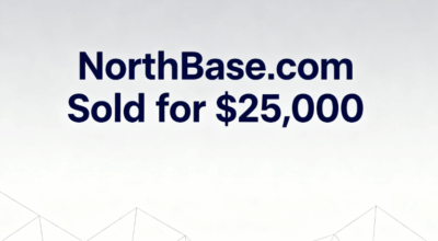 NorthBase.com Sold for $25,000 Through Spaceship.com, Its "Geography + Functionality" Concept Highlights Its Value