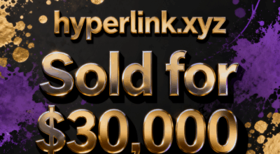 hyperlink.xyz Sold for $30,000, Revealing a New Trend in Premium Domain Name Investment
