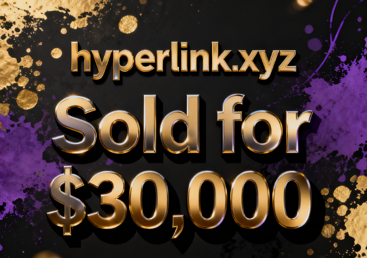 hyperlink.xyz Sold for ,000, Revealing a New Trend in Premium Domain Name Investment
