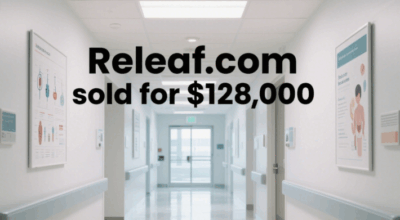 UK medical technology company Releaf acquires the Releaf.com domain for $128,000, accelerating its global expansion