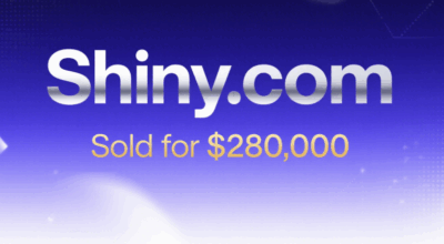 Shiny.com Sold for $280,000, Includes 26 Months of Hosting