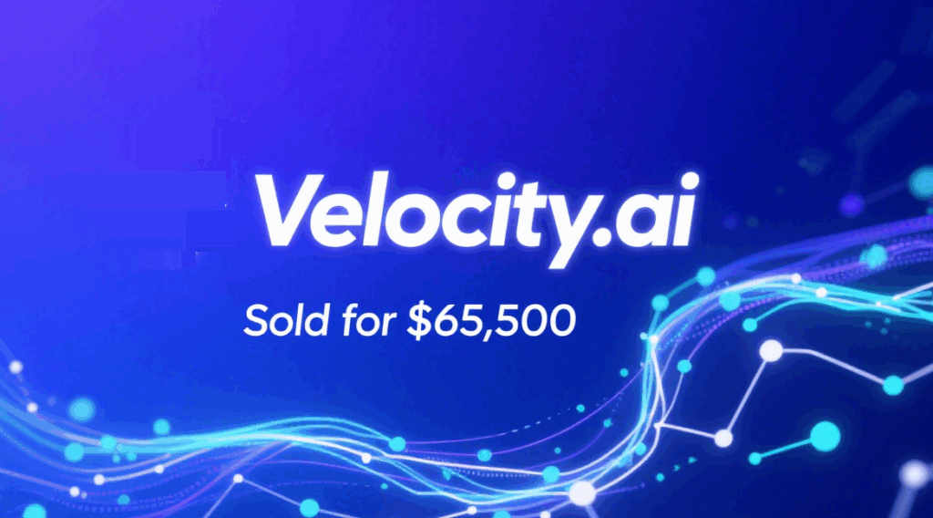 Velocity.ai Sold for ,500 Through Namecheap