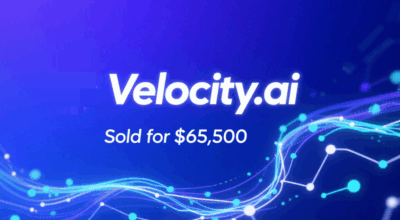 Velocity.ai Sold for $65,500 Through Namecheap
