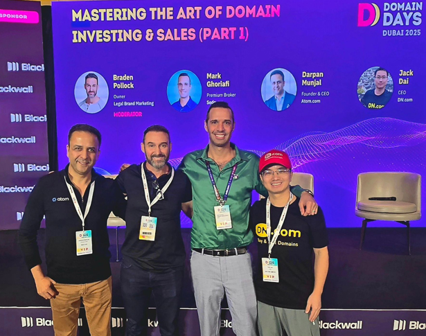 The 2025 Dubai Domain Days conference concluded successfully, and the name and date for the 2026 event have been changed