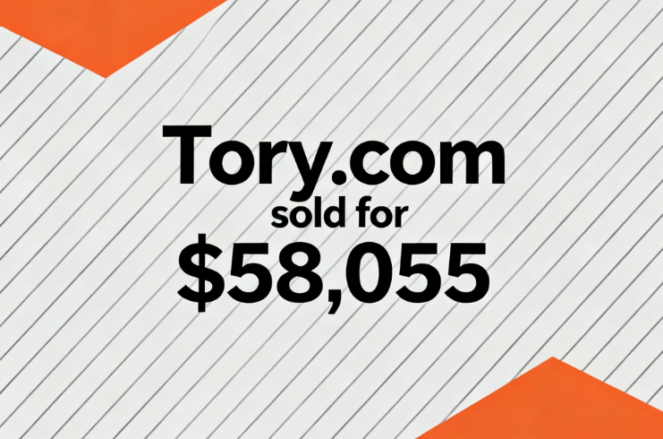 Tory.com sold for ,055 via DropCatch
