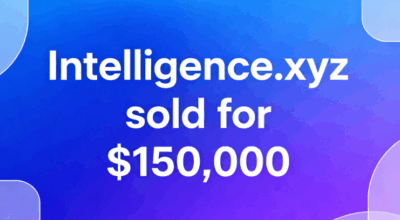 Intelligence.xyz sold for $150,000 through Afternic