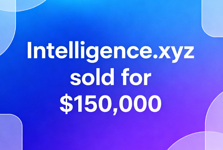 Intelligence.xyz sold for 0,000 through Afternic