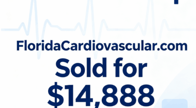 FloridaCardiovascular.com Sold for $14,888