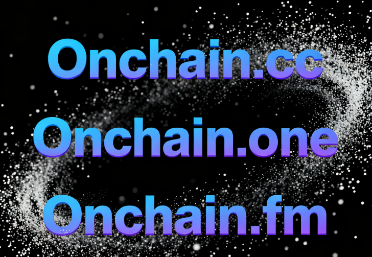 The blockchain domain name "Onchain" series sold for high prices, drawing attention to its value