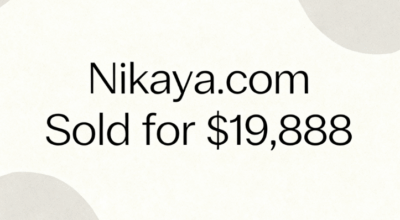 Nikaya.com Sold for $19,888