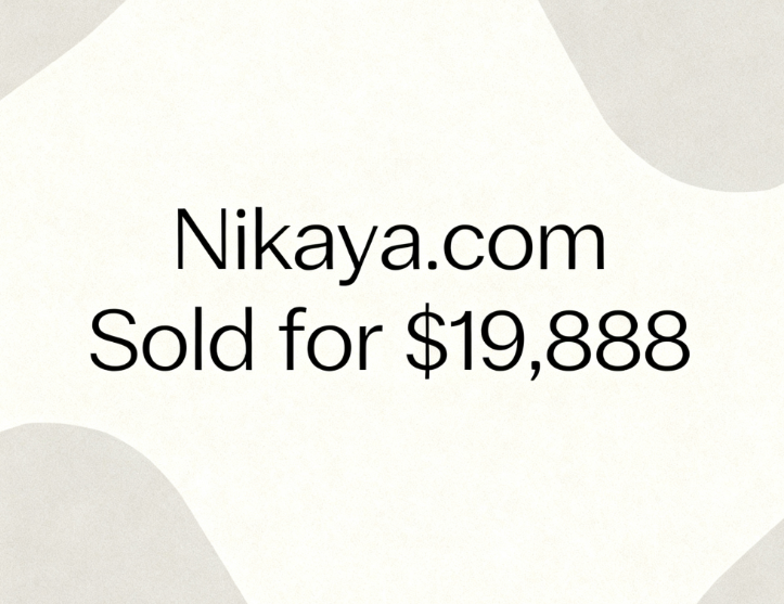 Nikaya.com Sold for ,888