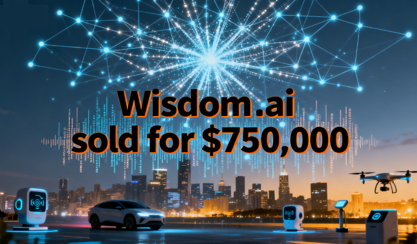 The most expensive .ai domain name ever sold: Wisdom.ai sets a record with a 0,000 sale