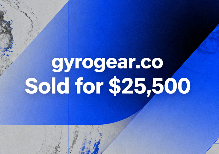gyrogear.co Sold for ,500 via GoDaddy