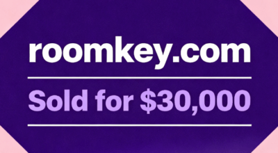 roomkey.com Sold for $30,000 at NamesCon