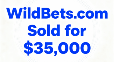 WildBets.com Sold for $35,000 via Atom