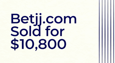 Betjj.com Sold for $10,800 via Dynadot