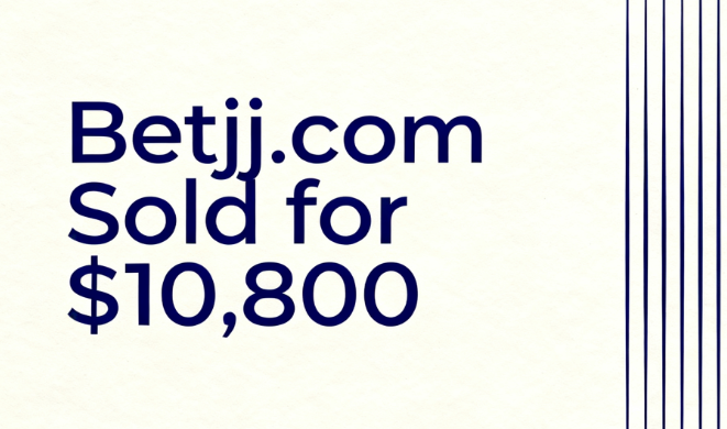 Betjj.com Sold for ,800 via Dynadot
