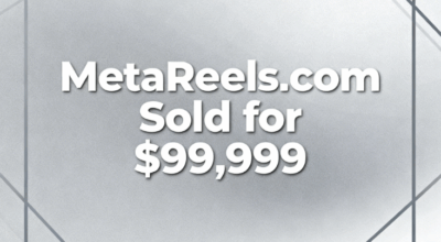 MetaReels.com Sold for $99,999 via LabelCrate